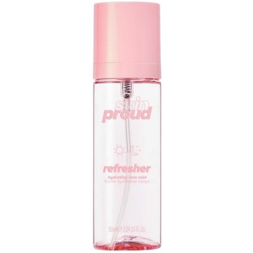 Skin Proud Refresher Hydrating Rose Water Facial Toner Spray Mist